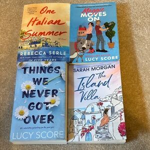 4 Romance/ Fiction Books Bundle